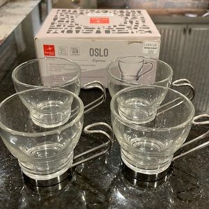Bormioli Espresso Cups Set of 4
